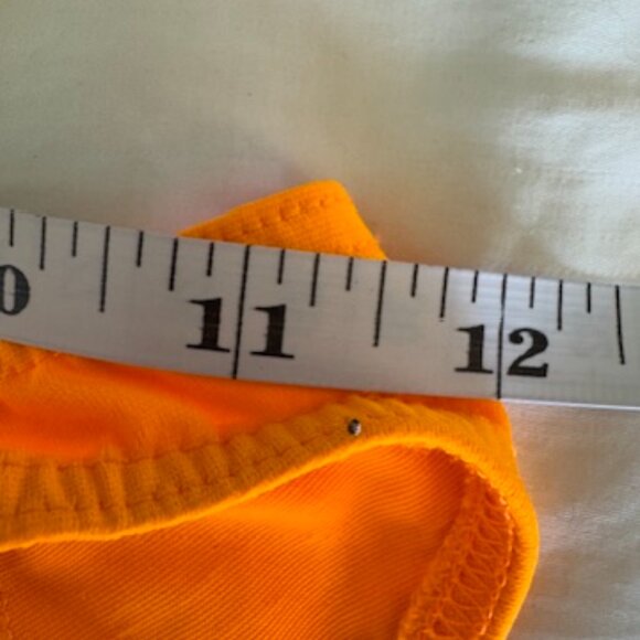 90s Neon Pink and Orange Print Bikini by Baltex - Picture 11 of 12